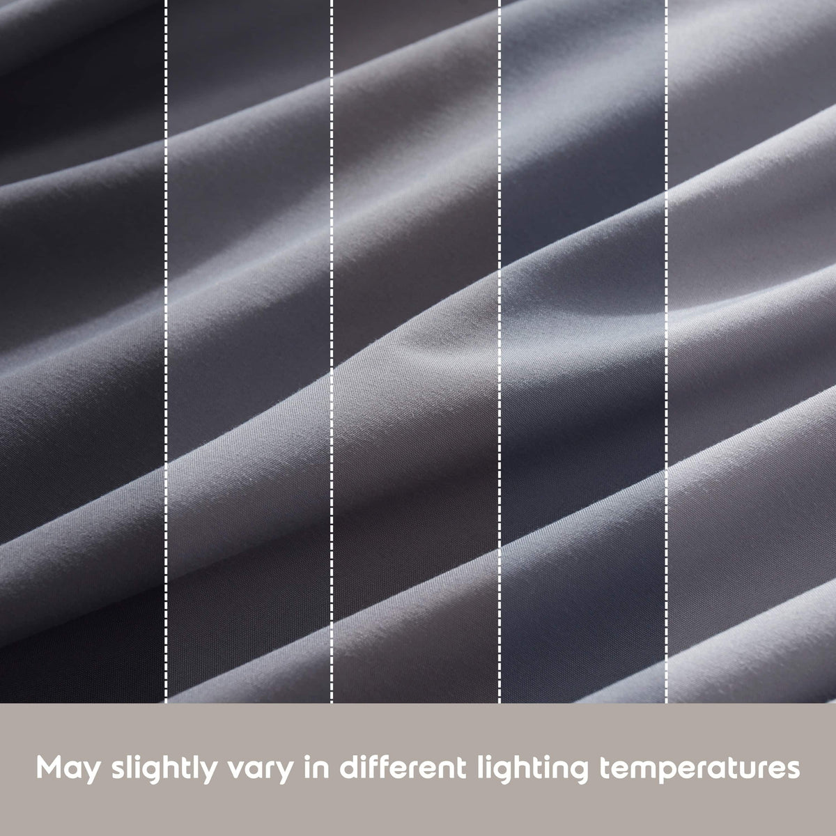 Full Size Sheets Set, 1800 Series Bed Sheets Full 4 Piece, Luxury Soft Microfiber Full Sheet Sets, Gray - Image 5