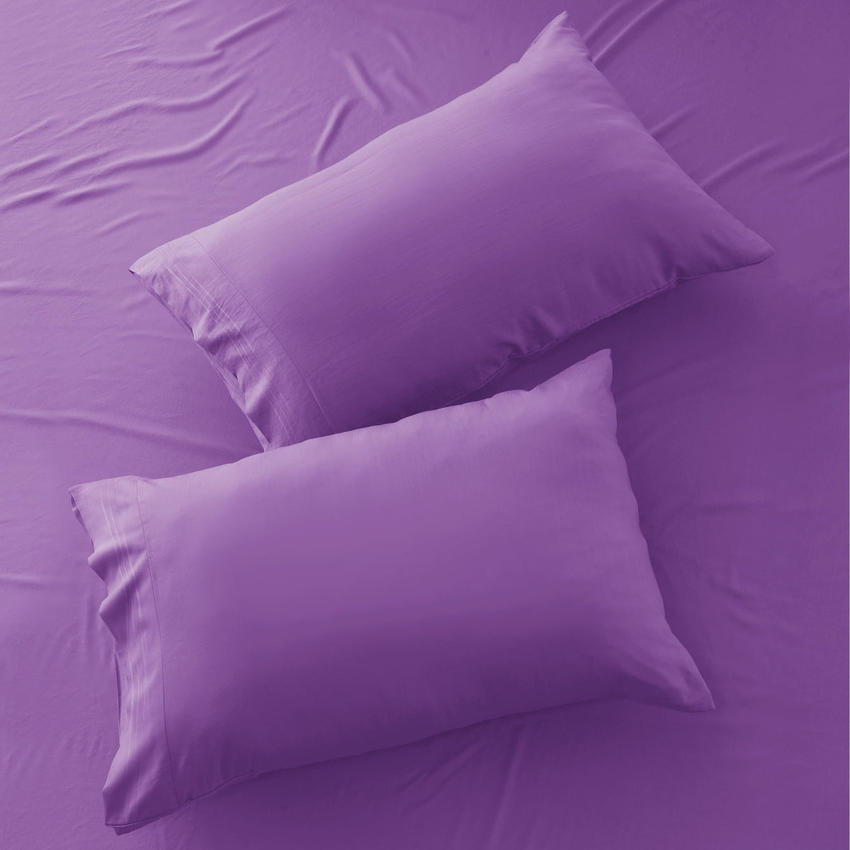 Lux Decor Collection Queen Size Sheets Set Brushed Microfiber High GSM, 4 Piece Sheet Set Upto 16 Inches Deep Pocket Bedding Sheets & Pillow - Image 4
